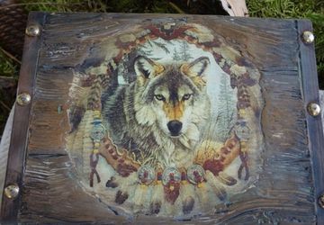 Casket "Wolf"