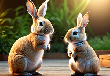 How to make a gift for rabbit