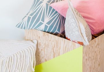 SIMPLE DIY IDEA: WOOD STORAGE BOX!