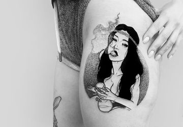 Erotic Tattoo Art by Sad Amish