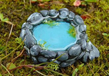Polymer Clay Fairy Garden Pond