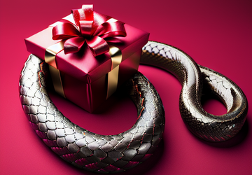 How to make a gift for snake