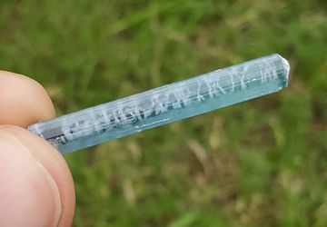 11 carat Tourmaline Crystal from Afghanistan
