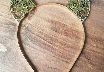 Steampunk Cat Ears/Wire Wrapped Cat Ears Headband/Cat Headband/Cat Ear Tiara/Cat Ears Head Band/Kitty Ears/Cat Ears Cosplay/Cat Ears