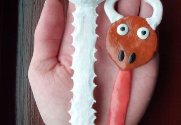 Horned Beast Bookmarks Farm Animals