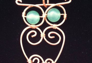 Wire Animal Totem Pendant