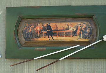 Panel "Playing the billiards"