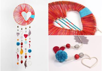 Heart-shaped Dreamcatcher