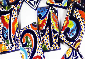 Talavera Tile House Number