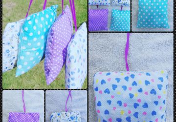 Lavender scented Hangies. Contains real dried Lavender.