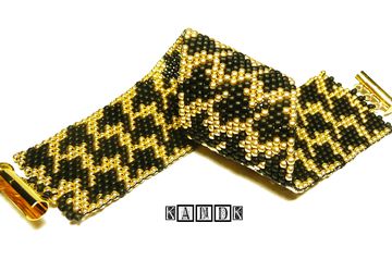 "Golden evening" bracelet