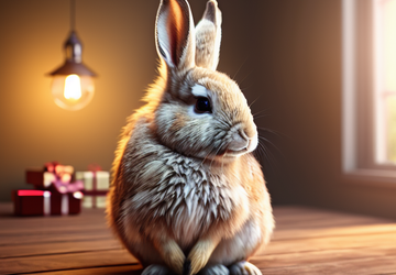 How to make a gift for rabbit