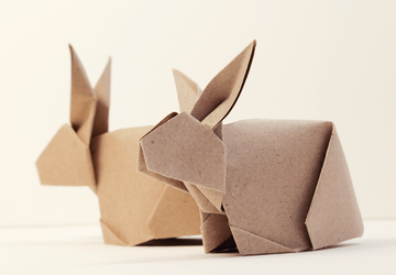 DIY Origami Bunny
