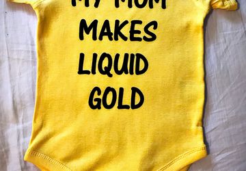 My Mom Makes Liquid Gold Baby Boy Girl Onesie Breastfeeding Infant Bottom Button Shirt Breast milk  Baby T-shirt Breastfeeding Tee