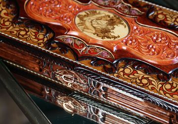 Handcrafted Backgammon Set