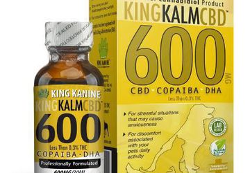 King Kanine CBD for Pets | 600 mg CBD with Copaiba Oil and Krill Oil