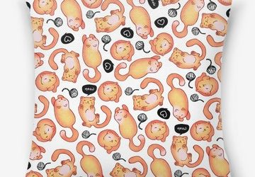 A pillow "Cozy cats"