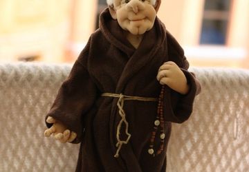 Designer's doll "A monk"