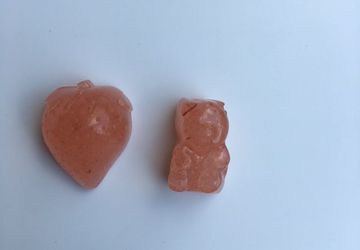 Strawberry Champagne, Gummy Candy, Liquor infused, Alcohol Candy