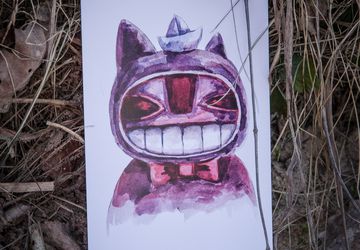 Postcard "Space Freaks. Smile"