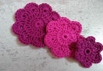 Taster Set of 3 Re-Usable Face & Neck Scrubbies, Eco-Friendly Cleansing Pads, No More Waste Cotton Pads