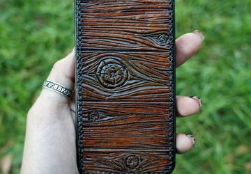 A phone leather case