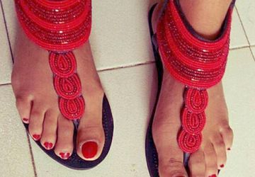 African handmade Leather Sandals