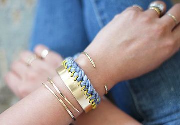 DIY Braided Cuff