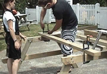 How To Make A Picnic Table