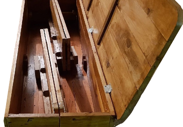 Space Saver Wooden Bed - Unique Furniture