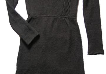 A wool dress