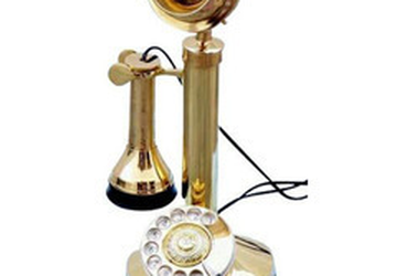 Antique Handcrafted Telephone Vintage Style