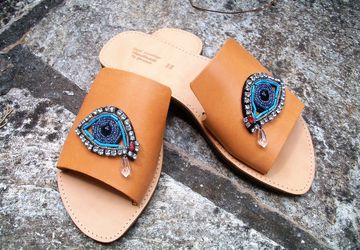 Handmade leather sandals
