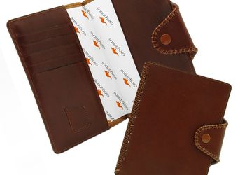 A leather cover for driver's license Cangurione 3202-004 V/Tan