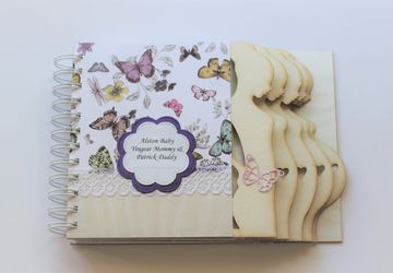 Handmade pregnancy journal
