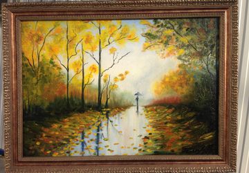 A painting "Golden autumn"