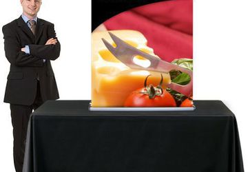 Buy The Sterling 2 Tabletop Banner Stand | Banner Stand Pros