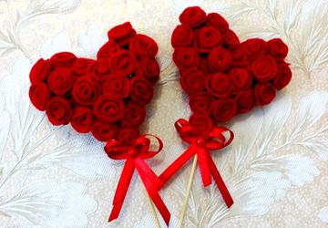 Handmade Valentine's Day cards