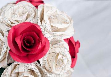 DIY paper roses!