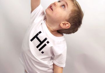 Hi! Bye! T-Shirt • Unisex Kids Clothing• Hi! Bye! T-Shirt for Boys and Girls • Multiple colors available!