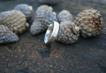 Mens Wedding Band size 12-1/4 US