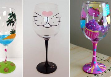 Handmade paintings on glass – for beginners