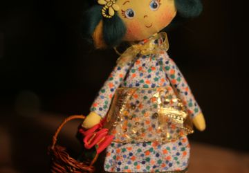 Summer the textile doll