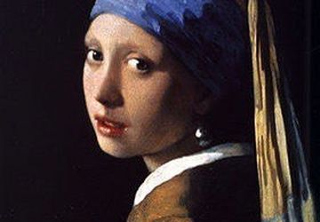 "A girl with a pearl earring"