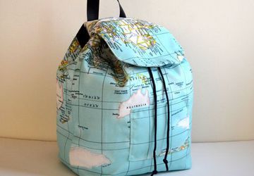 Maps backpack Back To School -World Maps Printed Backpack,Map Backpack/Travel,School,Daily Backpack/Unisex Rucksack