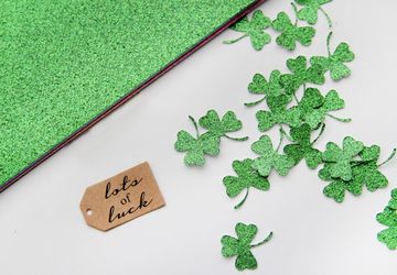 Shamrock Card for Good Luck