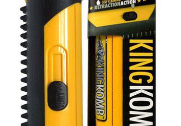 Ergonomic Dog Shedding Brush from King Komb