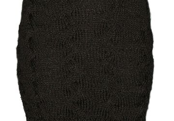 Skirt with braids pattern