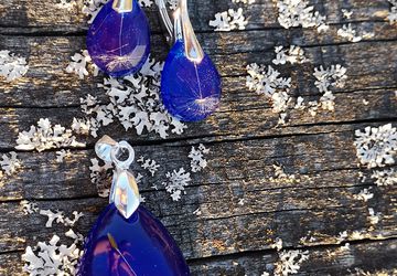 Blue drop dream jewelry set