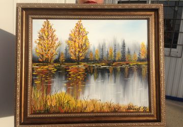 A painting "Late autumn"